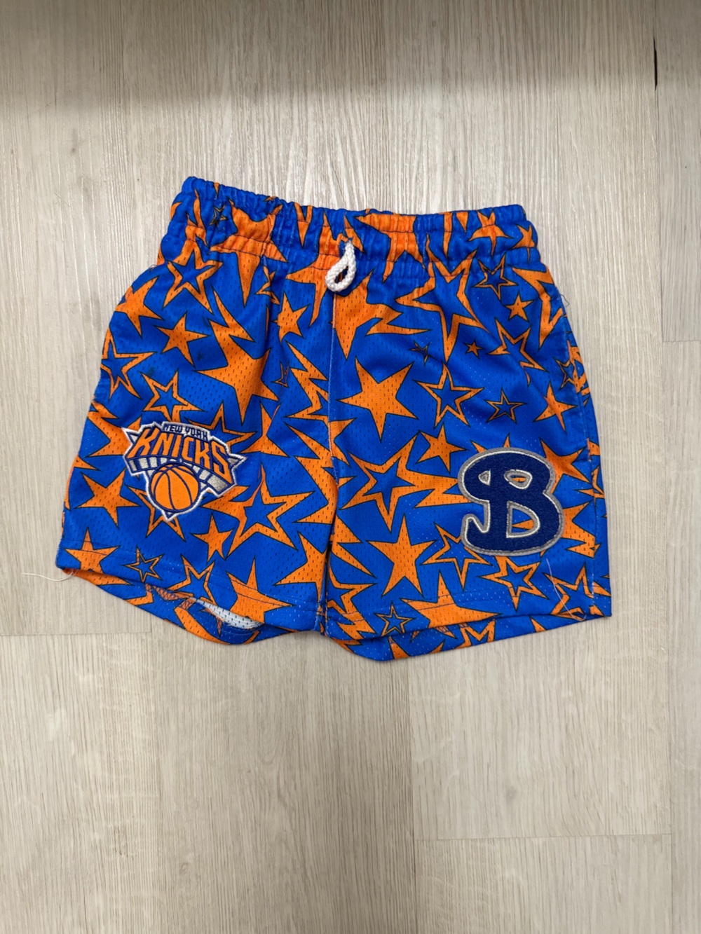 Bktaqd Star Print Knicks Shorts